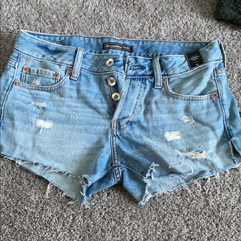Abercrombie boyfriend shorts